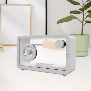 Динамик RGB DIY 5 режимов Креативное украшение Простой портативный настольный компьютер для комнаты дома чёрный