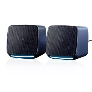 Динамик USB TV проводной монитор игровой динамик светодиодный свет мини маленький ПК компьютер ноутбук 3 Вт*2