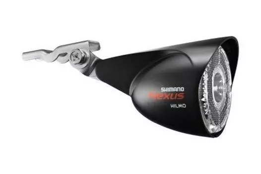 Динамо-втулка SHIMANO с подсветкой, крепление снизу корзины, совместимая втулка черного цвета ALPC2201BJ2AL, динамо-машина LP-C2201 J2-A 6 В-0,9 Вт чёрный