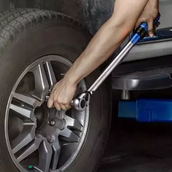 Динамометрический ключ 1/2 40-220N Регулируемый адаптер Торцевой гаечный ключ 72 зуба Трещотка Автоматический быстросъемный ремонтный инструмент Ручной инструмент