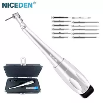 NICEDEN дентальный имплантат динамометрический ключ наконечник универсальный фиксатор головка 12 шт отвертки уровень крутящего момента стоматологические ремонтные инструменты