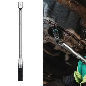 Динамометрический ключ, рожковый ключ со сменной головкой, гаечные ключи для ремонта автомобилей, ручной инструмент для механического ремонта 2x10Nm