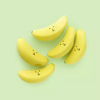 Dingdok Banana - латексная хрустящая игрушка 1EA