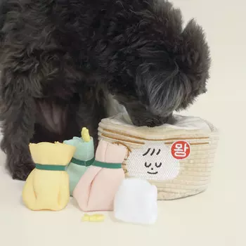 Dingdok Nosework King Dumpling - сложная игрушка высокой сложности, потрескивающая 1SET(Steamer+4 dumpling skins)