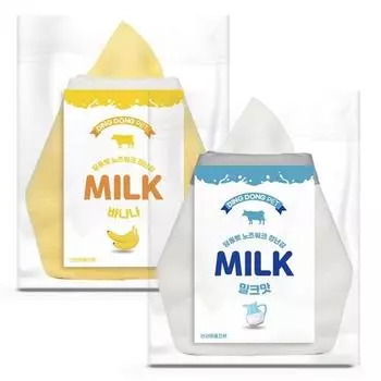 Dingdong Pet Nose Work Milk 2р 17 х 16 см, вкус банана, вкус молока, 1 комплект
