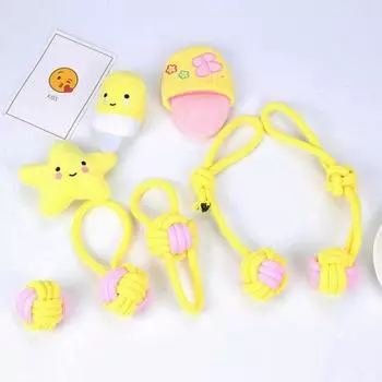 Dingdong Pet Pet Star кукла нить игрушка набор из 8 предметов, разные цвета, 1 комплект