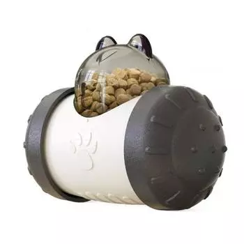 Dingdong Pet Pet Swing Roly Poly Snack Ball 146 x 77 x 109 мм, черный, 1 шт.