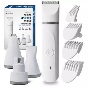 Dingdongpet pet 4in1 многофункциональная машинка для стрижки волос yp-7016, корейский шампунь для домашних животных