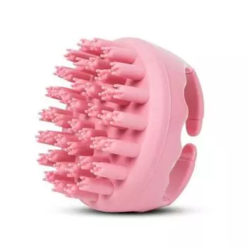 Dingdongpet pet круглая массажная щетка для шампуня 90 x 78 мм, розовая, 1 штука, корейский шампунь для домашних животных
