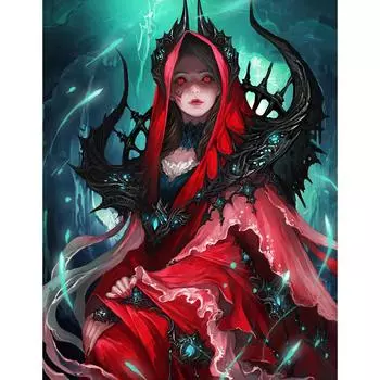 DINGPU Алмазная картина 5D Полная дрель Круглая алмазная художественная вышивка Украшение дома 20X30CM