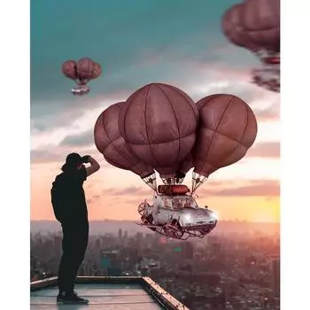 DINGPU Полная Алмазная Вышивка Diy 5D Алмазная Картина Вышивка Крестом Полный Дрель Домашний Декор Комнаты 20X30CM