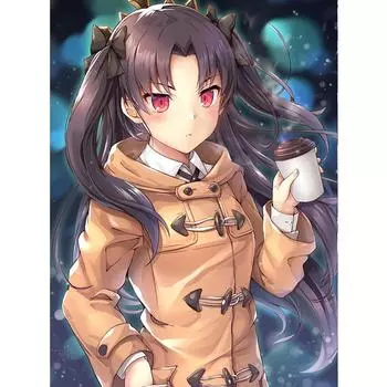 DINGPU Полная дрель 5D Алмазная картина Алмазная вышивка Полный 3D Алмазная мозаика Украшение дома 20X30CM красный