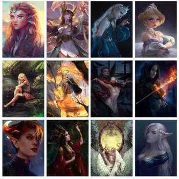 DINGPU полная круглая алмазная вышивка 5d алмазная живопись стразы картины Алмазная мозаика узоры для вышивки крестом 20X30CM красный