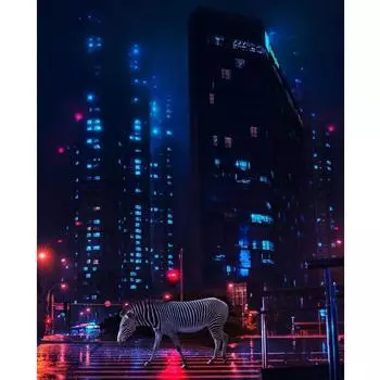 DINGPU Полный круглый дрель 5D DIY Алмазная картина 3D Алмазная вышивка Крестом Домашний декор 20X30CM