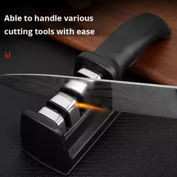 Dining Bar Kitchen Knives EDC Professional Knife Sharpener Garden Sharpening Stone Home 1Pc Accessories Black Whetstone Camping 20cm красный