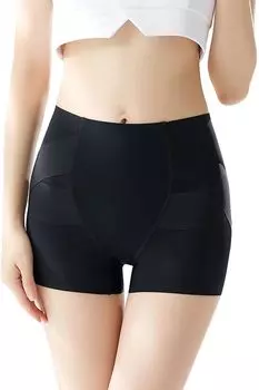 DINIVOO Моделирующее белье Подтягивающее Умеренная компрессия Живот Таз Послеродовый уход Трусики, [Трусики для ягодиц/Красивые ягодицы], Плотность, Пояс, чёрный