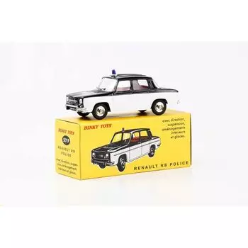 DINKY TOYS 1/43 Dinky renault 8 police police car Renault Police reprint edition mini car [продукт]