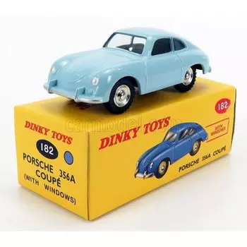DINKY TOYS 1/43 Porsche 356A купе 1960 светло-голубой Dinky переиздание мини-автомобиль