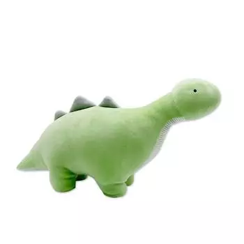 Dino Lab Soft Mochi Dinosaur Toy Baby Brachiosaurus, Зеленый, 29см, Популярные игрушки для корейских детей