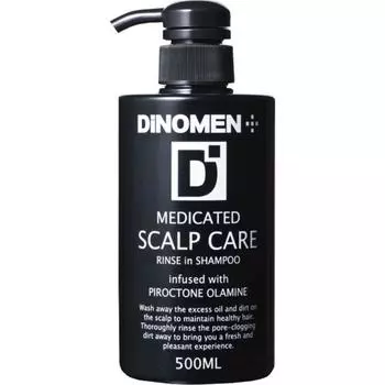 Dinomen Лечебный шампунь для кожи головы 500 мл Momoyama Holds
