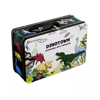 Dinosaur Age Игровой набор «Динозавр» Dino Town, популярные игрушки в Корее