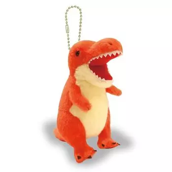 Dinosaur Age LMC Tyrannosaurus (Red) stuffed mascot Height: approx. 14cm 704330