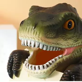 Dinosaur Tissue Box Столешницы Держатель туалетной бумаги Одноразовый ящик для хранения бумаги Настольные украшения Ящик для хранения салфеток B