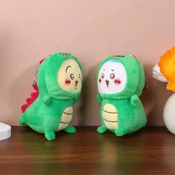 Динозавр Чиикава плюшевая игрушка брелок мультфильм мягкая кукла кулон автомобильный брелок рюкзак сумка Декор детский подарок