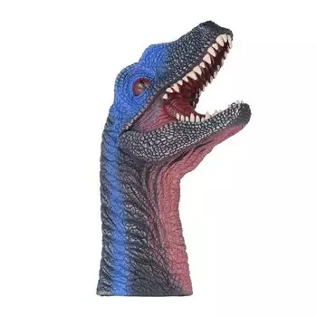 Динозавр кукла на руку мягкая резиновая кукла динозавр игрушка реалистичные перчатки интерактивная игрушка игрушки ручной работы принадлежности