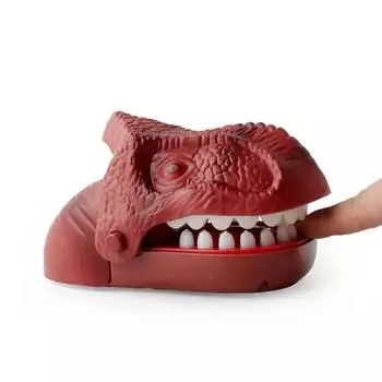 Динозавр кусает руку головоломка динозавр кусает палец игра игрушка