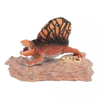 Динозавр Ландшафтная модель Игрушка Моделирование Статическая модель животного Фигурка динозавра Игрушка с платформой для Co