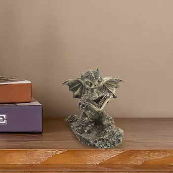 Динозавр Орнамент Фигурка Дракона Животное Коллекция Плесени Подарок Реалистичные Ремесла Статуя Скульптура для Reading Dinosaur