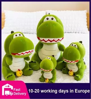 Динозавр плюшевый 45 см милая мягкая кукла подушка для сна плюшевые игрушки для мальчиков девочек детей подарки на день рождения домашний декор подушка для сна подушка