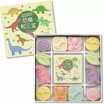 Динозавр Васанпо Васанбон Васанбон Сахарные сухофрукты Сушеные сладости Японские сладости Динозавр Маленький подарок Подарок (1 кусок)