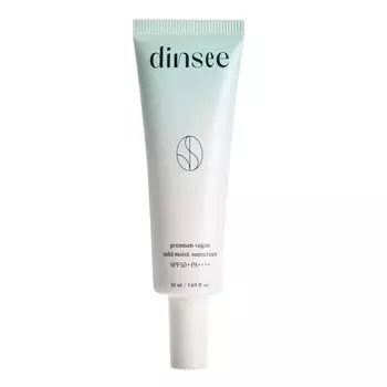 Dinsee Premium Vegan Mild Sunscreen Base Солнцезащитная основа 50 мл (SPF50 + PA ++++)/Увлажнение/Солнцезащитный крем/Защита от УФ-излучения/Солнцезащитный крем/Макияж