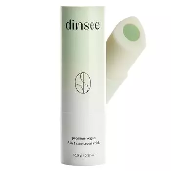 Dinsee Premium Vegan Sunstick Base Stick Солнцезащитный крем 3 в 1 (SPF50 + PA ++++)/Увлажнение/Солнцезащитный крем/Защита от УФ-лучей/Солнцезащитный крем/Солнцезащитный крем для макияжа/Солнцезащитный крем