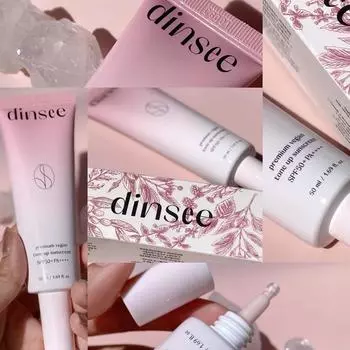 DINSEE Premium Vegan Tone Up Sunscreen 50 мл SPF50+ PA++++, Kbeauty, корейская косметика, sampleDINSEE
