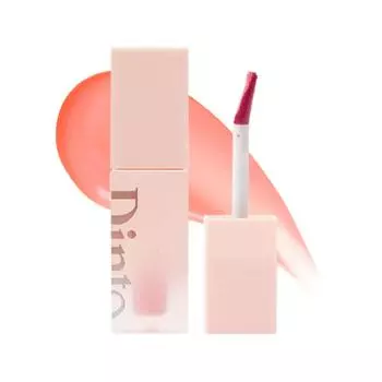 Dinto Blur Jelly Plumping Lip Tint, 7 цветов, 772 Coral Jule, 3,5 г, 1 шт.