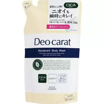 Dio Carat Kose Cosme Pot Dio Carat Medicated Waty Wash Refill 320 мл