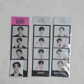 Dionecut Suho Baekhyun Cream Soda Exoclock Четыре вырезаемых изображения