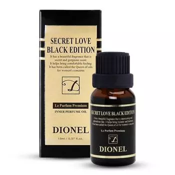 Dionel Secret Love Black Edition, 1 шт, 15 мл