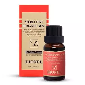 Dionel Secret Love Romantic Rose Женское очищающее средство, 1 шт, 15 мл