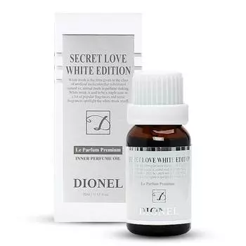Dionel Secret Love White Edition Женское очищающее средство, 15 мл, 1 шт.