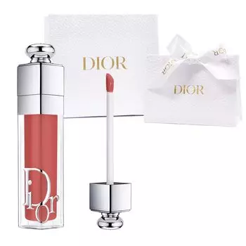 Dior Addict Lip Maximizer Intense Lip Gloss Cosmetics Подарок на день рождения Подарочный шоппер включен []DIOR (#018 Спайс)