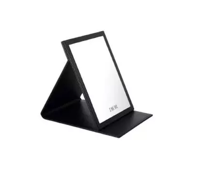 Dior Оригинальное зеркало на подставке Dior Beauty Mirror Зеркало Черный Черный Логотип Макияж Милый Возврат Подарок Подарок Аксессуар Чехол День Рождения Возврат Косметики чёрный