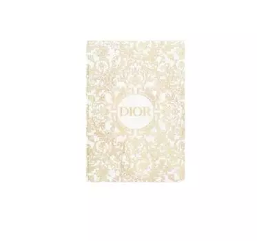Dior Original Notebook Cotton Pouch Novelty 2023 Holiday Christmas Gift Drawstring Bag &