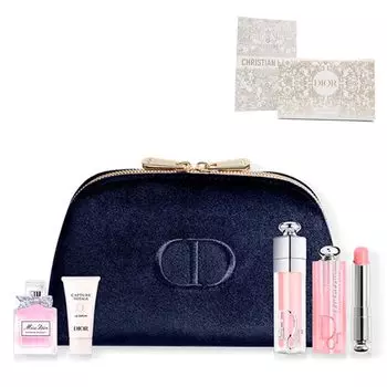 Dior Праздничное предложение 2023 года. Ограниченная коллекция косметики. Подарок на день рождения. Подарочный набор для покупок. Включен []DIOR (Рождественское издание)