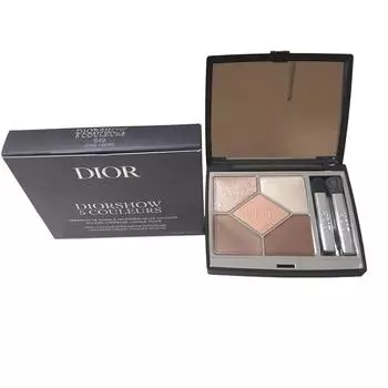 Dior Show 5_Couleurs/ Палитра теней для век 4 - кремовая текстура + яркий цвет + роскошный цвет, 1 шт., 649 нюдовое платье