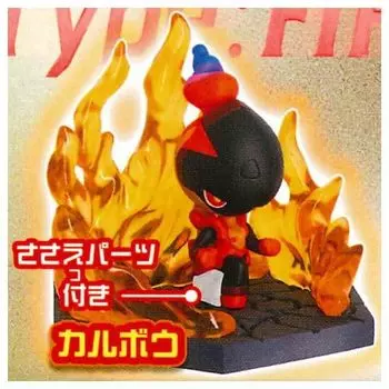 Диорама с покемонами, коллекционная игрушка-капсула Fire Ice Gacha Gacha и [1. Карбу] (один предмет)