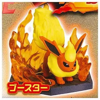 Диорама с покемонами, коллекционная игрушка-капсула Fire Ice Gacha Gacha и [2. Усилитель] (один предмет)